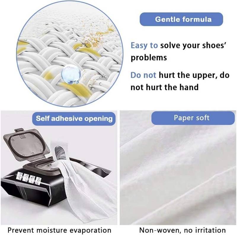 Shoe Cleaning Wipes 80 Wipes - Image 5