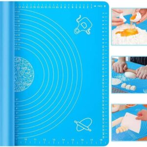 Efficient Silicone Rolling Mat for Baking, Fondant, and Chapati Making