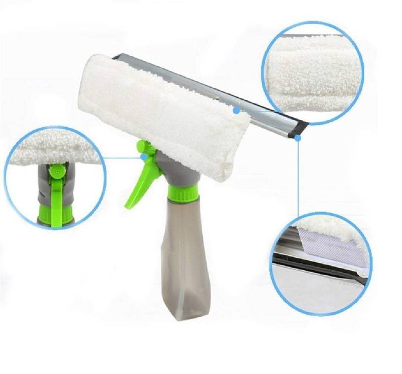 Superb 3-in-1 Glass Cleaner with Spray and Cleaning Brush - Image 6