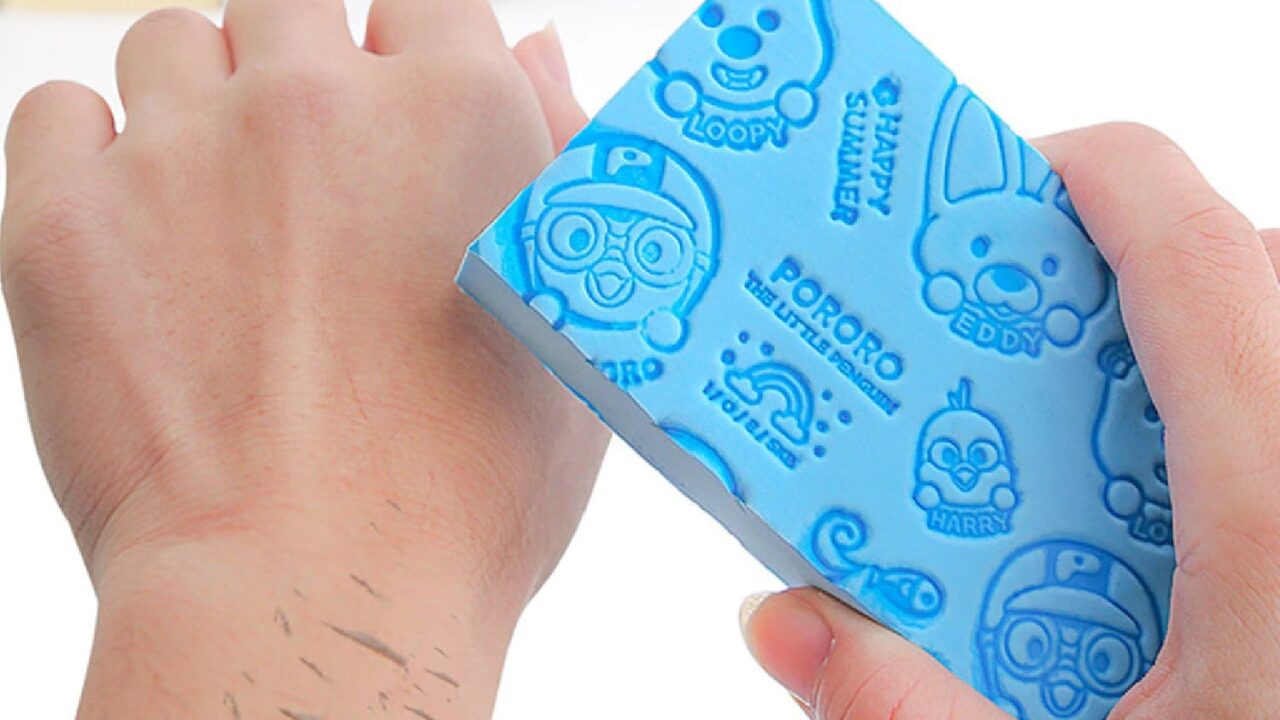 Ultra Soft Exfoliating Dead Skin Remover Sponge For Body