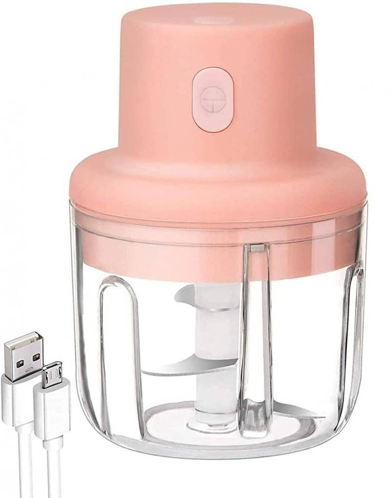 Electric Mini Garlic Chopper (250ml) - Image 6