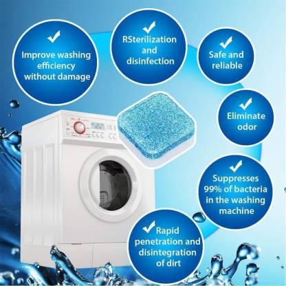 Deep Cleaning Detergent Tablets for Washing Machine Pack of 10pcs - Image 7