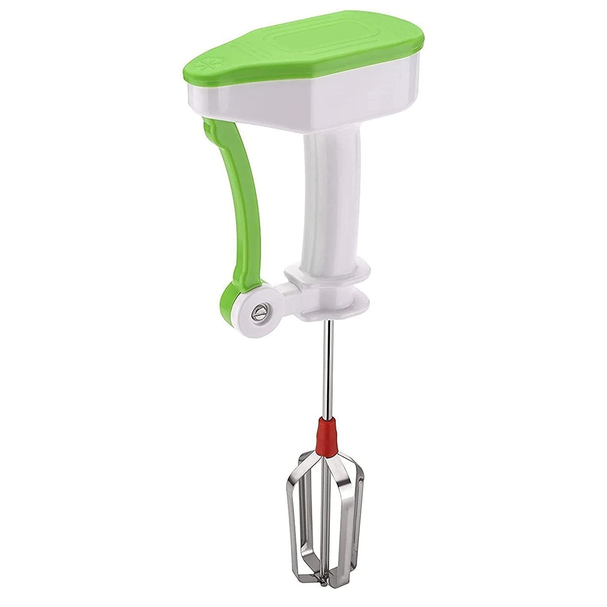 Elegant Power Free Manual Hand Blender with Stainless Steel Blades - Image 2